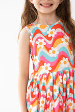 Load image into Gallery viewer, Catch a Wave Tank Twirl Dress