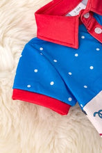 Load image into Gallery viewer, Patriotic Baby Romper