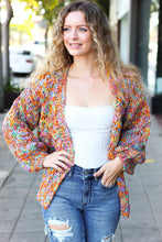 Load image into Gallery viewer, Be Your Best Multicolor Chunky Knit Open Cardigan
