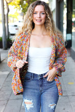 Load image into Gallery viewer, Be Your Best Multicolor Chunky Knit Open Cardigan
