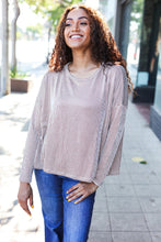 Load image into Gallery viewer, Hello Beautiful Camel Rib Dolman Sweater Top
