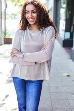 Load image into Gallery viewer, Hello Beautiful Camel Rib Dolman Sweater Top
