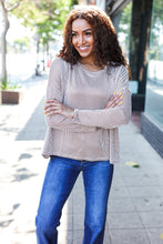 Load image into Gallery viewer, Hello Beautiful Camel Rib Dolman Sweater Top
