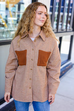 Load image into Gallery viewer, Start You Day Rust Flannel Plaid Oversized Shacket
