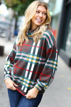 Load image into Gallery viewer, Embrace The Joy Multicolor Plaid Turtleneck Sweater
