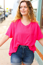 Load image into Gallery viewer, Be Bold Coral Crinkle Texture Pocketed Dolman Top
