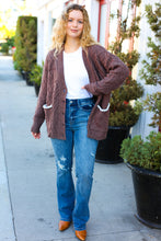 Load image into Gallery viewer, You&#39;ve Got It Brown Button Down Boyfriend Cardigan
