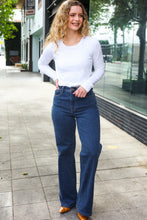 Load image into Gallery viewer, Judy Blue Medium Wash High Waist Wide Leg Jeans
