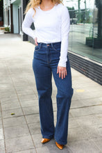 Load image into Gallery viewer, Judy Blue Medium Wash High Waist Wide Leg Jeans
