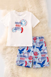 Daddy's Grill Buddy Shorts Set