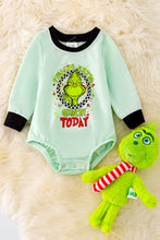 Load image into Gallery viewer, Feeling Extra Grinchy Today long sleeve Onesie
