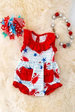 Load image into Gallery viewer, Happy Crab Onesie
