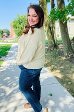 Load image into Gallery viewer, Pumpkin Spice Metallic Yarn Embroidered Oversized Sweater
