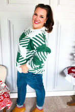 Load image into Gallery viewer, Under The Christmas Tree Green Plaid Soft Brushed Hairy Sweater
