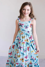 Load image into Gallery viewer, Little Flutters Ruffle Maxi Dress
