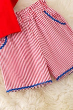 Load image into Gallery viewer, USA Girls Top &amp; Shorts Set
