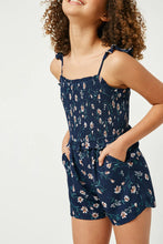 Load image into Gallery viewer, Ruffled Floral Smocked Romper
