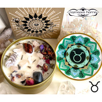 Load image into Gallery viewer, Zodiac Crystal Candle
